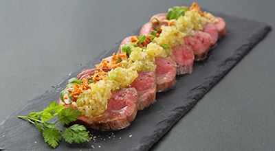 仙台牛炙りタタキ